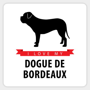 I Love My Dogue de Bordeaux Sticker